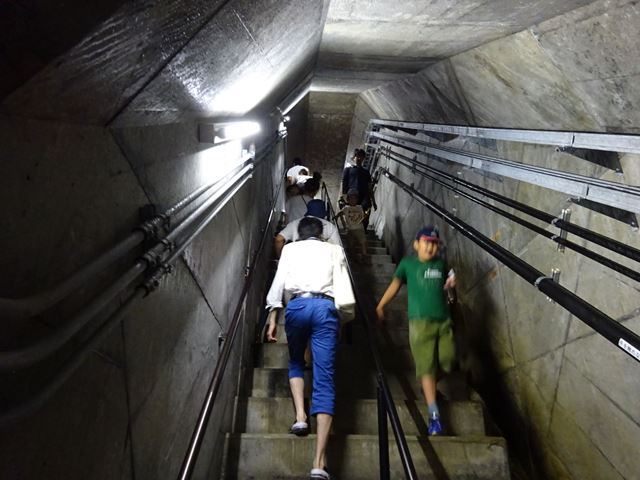 H29森と湖に親しむつどいダム内見学