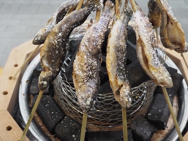 甲斐御正93カンパニーの塩焼き！